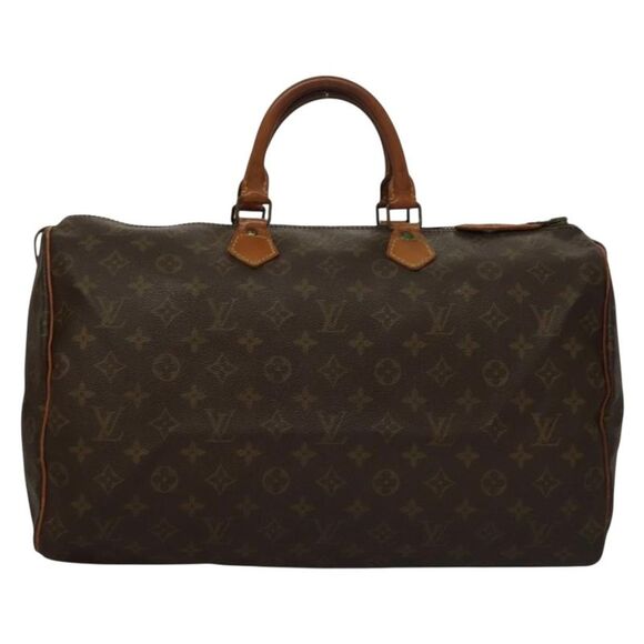 Louis Vuitton Speedy Bandouliere Nm Bag Monogram Canvas Brown Canvas Handbag - Picture 2 of 16
